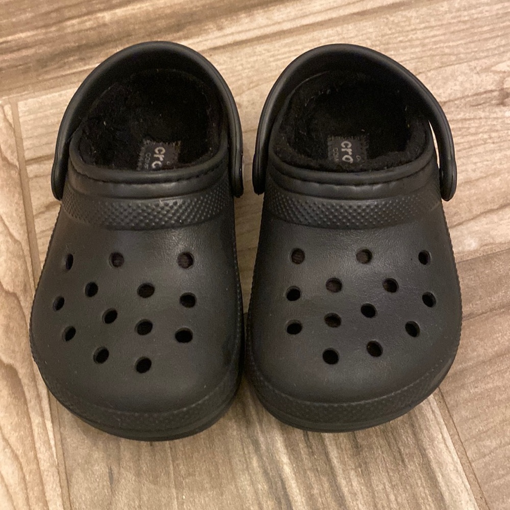 Crocs toddler lined